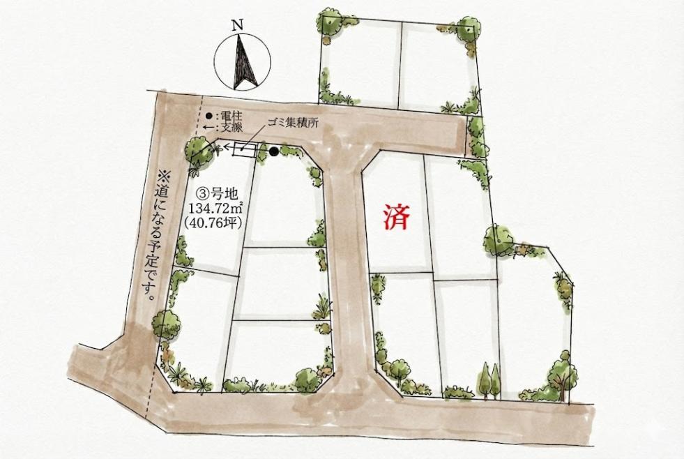 石山寺4丁目Ⅰ期2区画