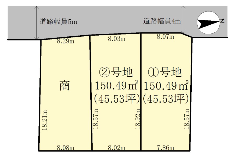野洲市栄売土地3区画