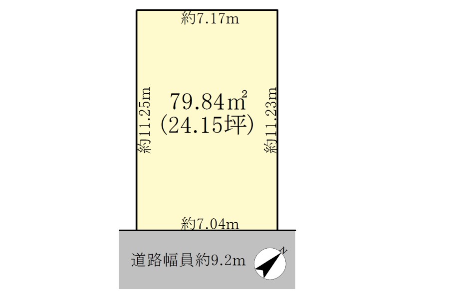野洲市北野1丁目売土地